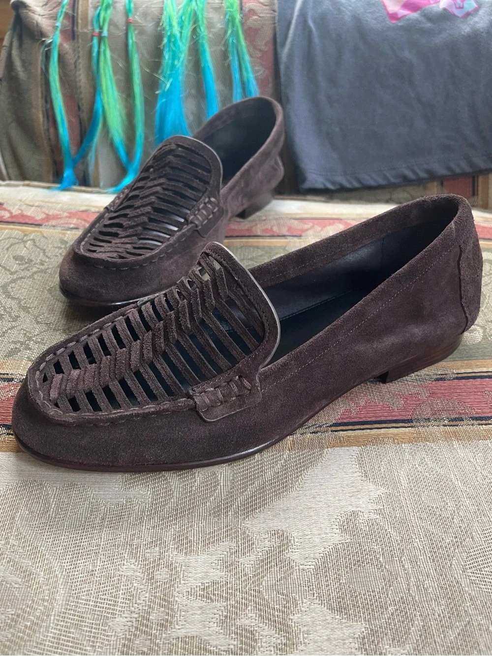 Veronica Beard Cutout Loafer. Size 7 Women N12-19